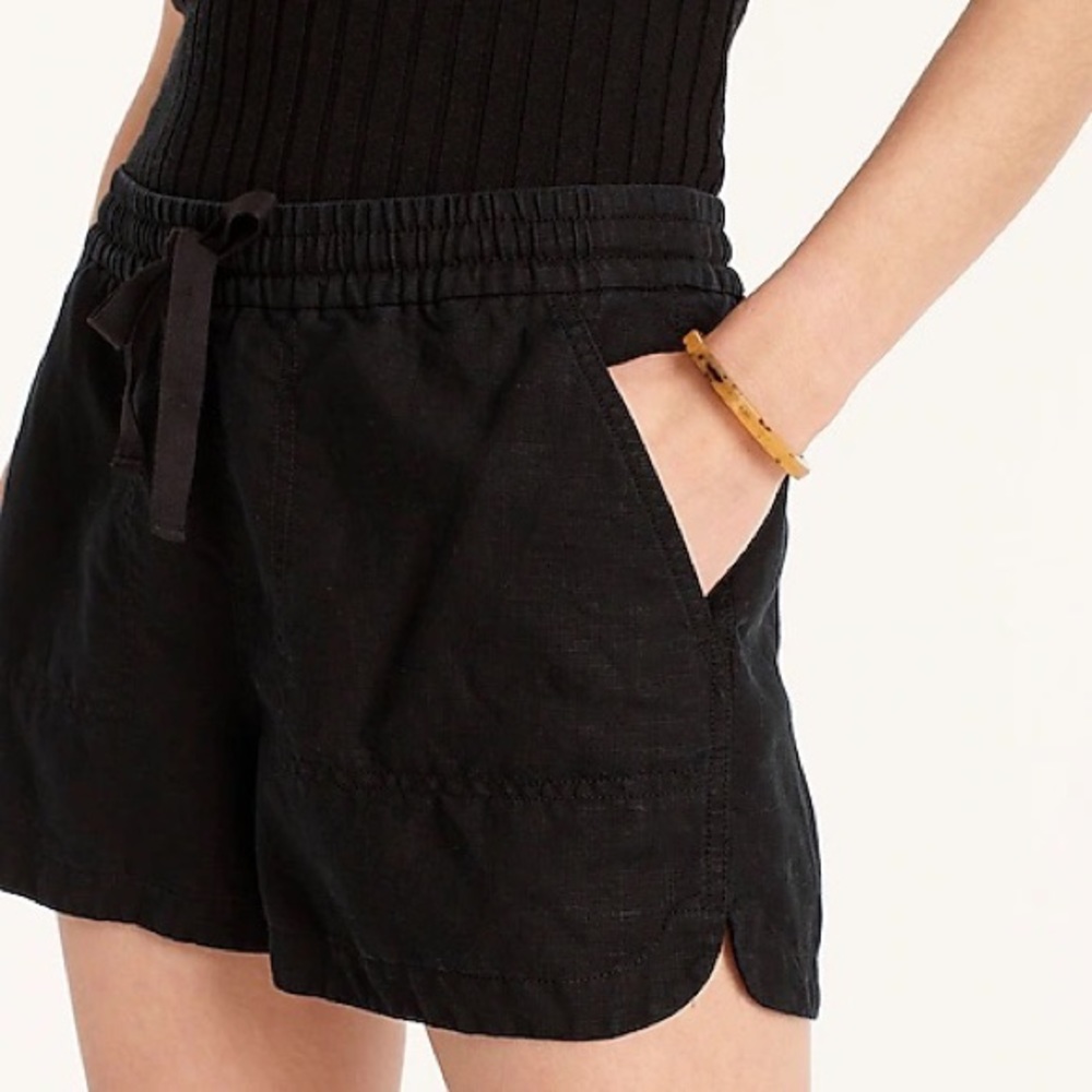 NWT J. Crew Seaside Short Linen-blend